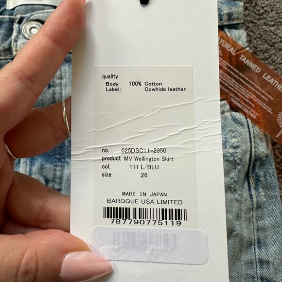 NWT: Moussy Wellington Skirt - Picture 5 of 8